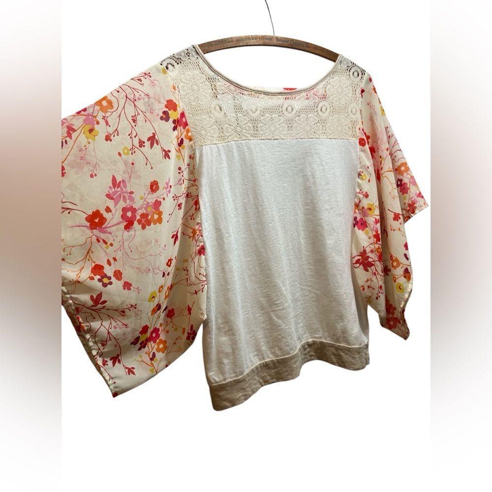 Prana Flutter Sleeve Top Size S Vacation Beach Resort Cruise - Picture 2 of 7